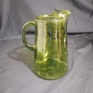 Vintage Hazel Atlas Eldorado Green Pitcher